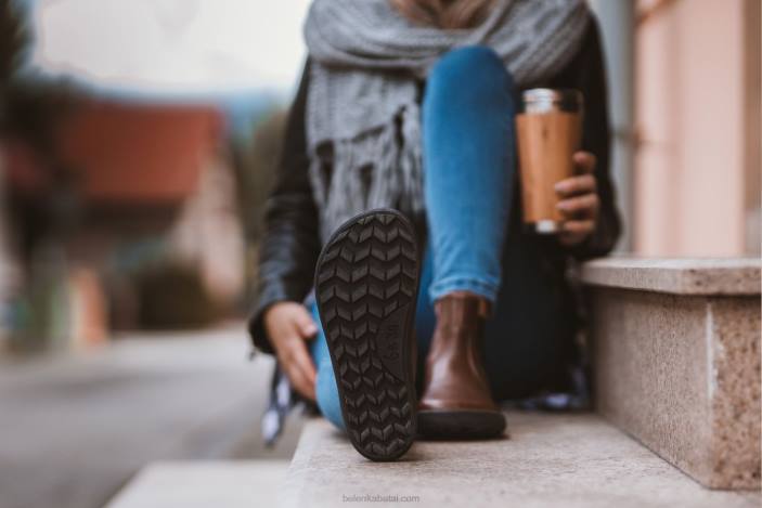 basi batai vilioja moterys Be Lenka HZVH129 tamsiai rudas