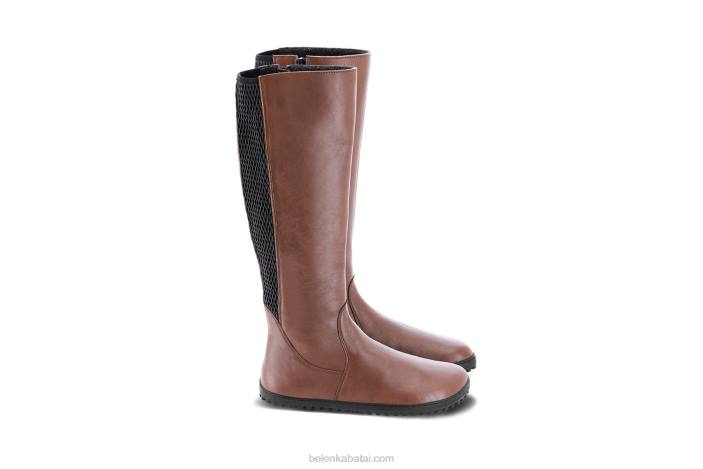 basi ilgaauliai charlotte moterys Be Lenka HZVH137 tamsiai rudas