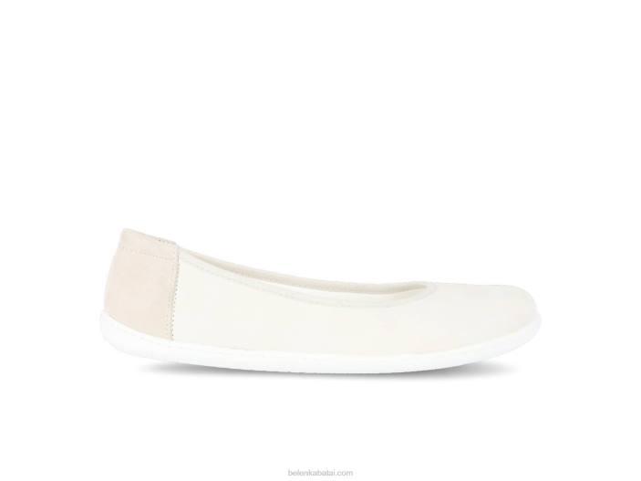 baleto butai – sophie moterys Be Lenka HZVH162 kreidos baltumo