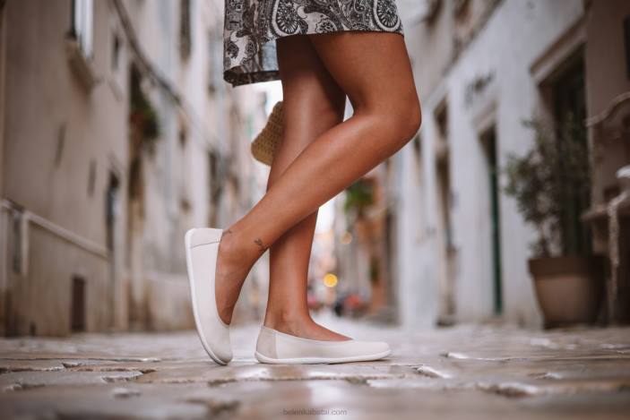 baleto butai – sophie moterys Be Lenka HZVH162 kreidos baltumo