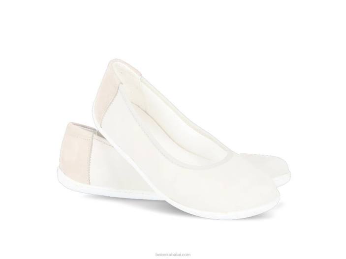 baleto butai – sophie moterys Be Lenka HZVH162 kreidos baltumo