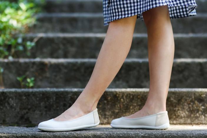 baleto butai – sophie moterys Be Lenka HZVH162 kreidos baltumo