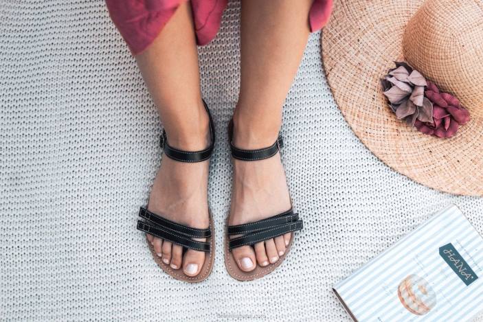 basos basutės – vasarinės moterys Be Lenka HZVH180 juodas