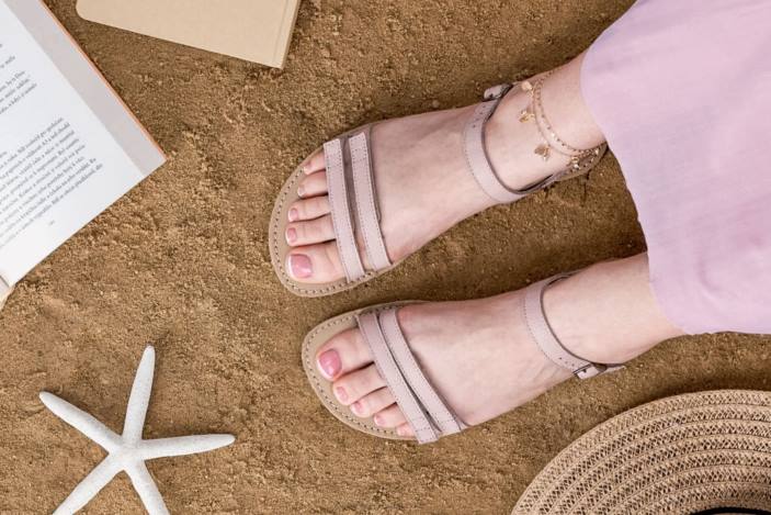 basos basutės – vasarinės moterys Be Lenka HZVH183 rožė