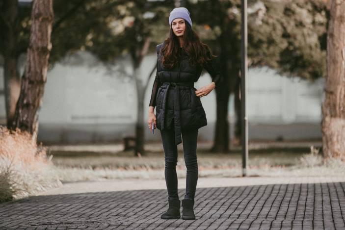 batai basomis kojomis polaris moterys Be Lenka HZVH138 visas juodas