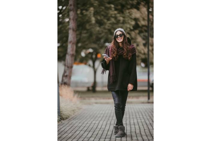 batai basomis kojomis polaris moterys Be Lenka HZVH139 visas pilkas