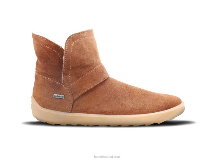 batai basomis kojomis polaris moterys Be Lenka HZVH140 rudas