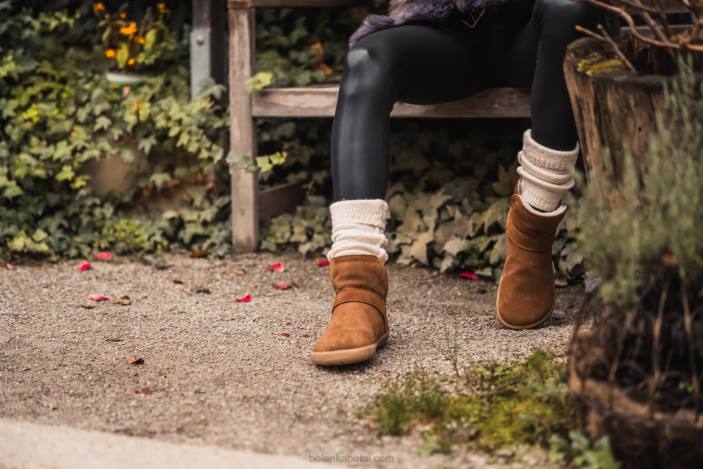 batai basomis kojomis polaris moterys Be Lenka HZVH140 rudas