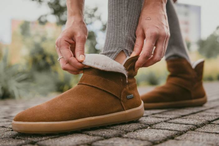 batai basomis kojomis polaris moterys Be Lenka HZVH140 rudas