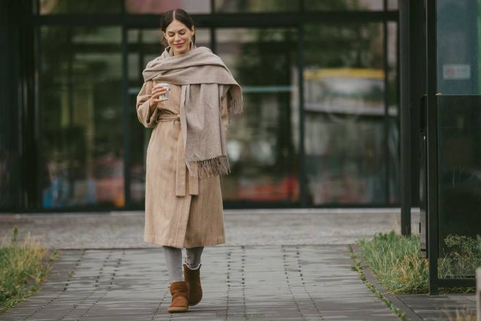 batai basomis kojomis polaris moterys Be Lenka HZVH140 rudas