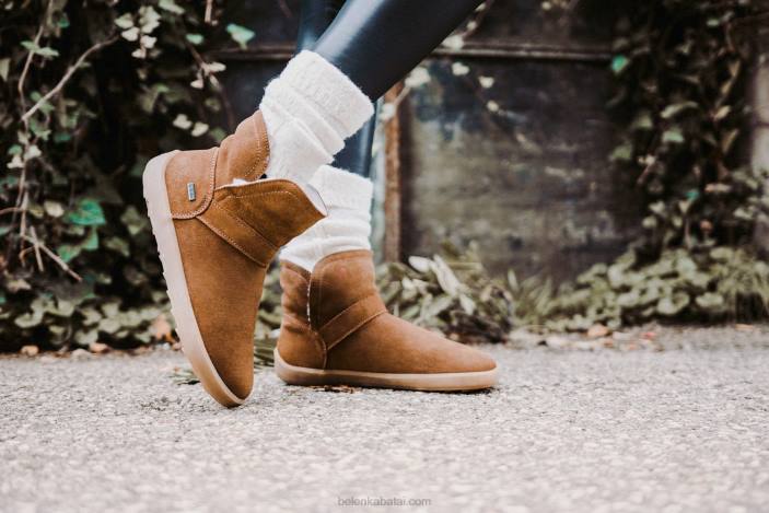 batai basomis kojomis polaris moterys Be Lenka HZVH140 rudas