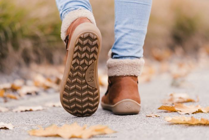 žieminiai basi batai palaima moterys Be Lenka HZVH141 rudas