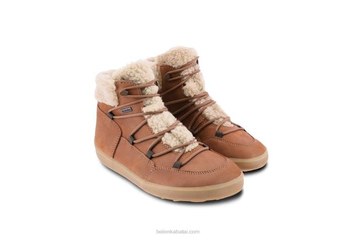 žieminiai basi batai palaima moterys Be Lenka HZVH141 rudas