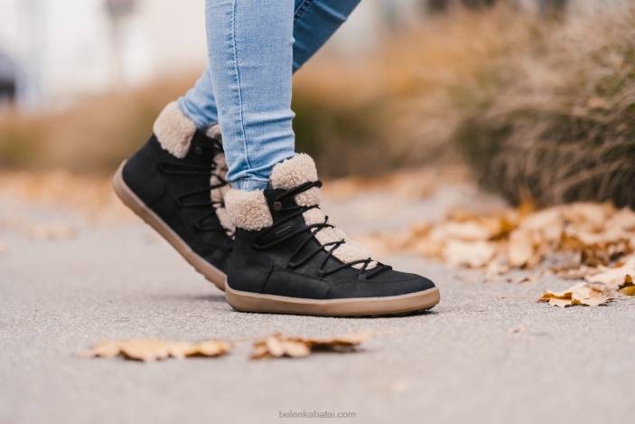 žieminiai basi batai palaima moterys Be Lenka HZVH142 juodas