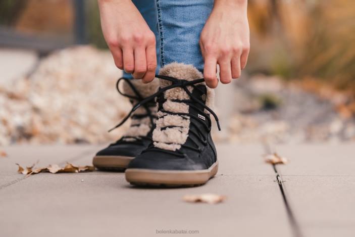 žieminiai basi batai palaima moterys Be Lenka HZVH142 juodas