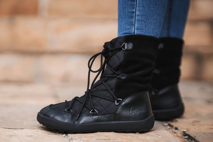 žieminiai batai basomis sniego lapės moteris moterys Be Lenka HZVH149 visas juodas