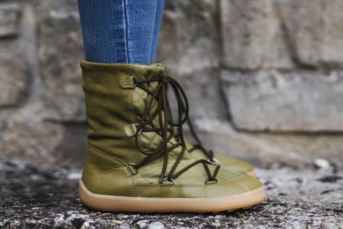 žieminiai batai basomis sniego lapės moteris moterys Be Lenka HZVH150 Žalioji armija