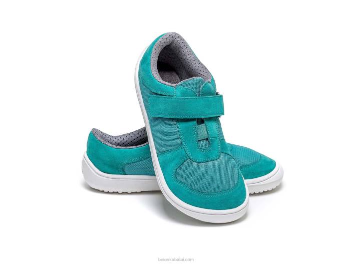 vaikiški sportbačiai basomis kojomis – džiaugsmasBe Lenka HZVH218 vandens žalia