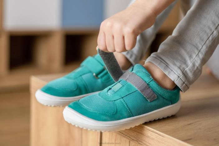 vaikiški sportbačiai basomis kojomis – džiaugsmasBe Lenka HZVH218 vandens žalia