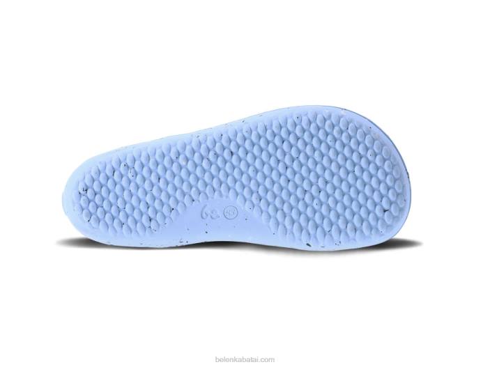 žiemos vaikai basomis kojomis snowfox kids 2.0Be Lenka HZVH196 tamsiai/šviesiai mėlyna