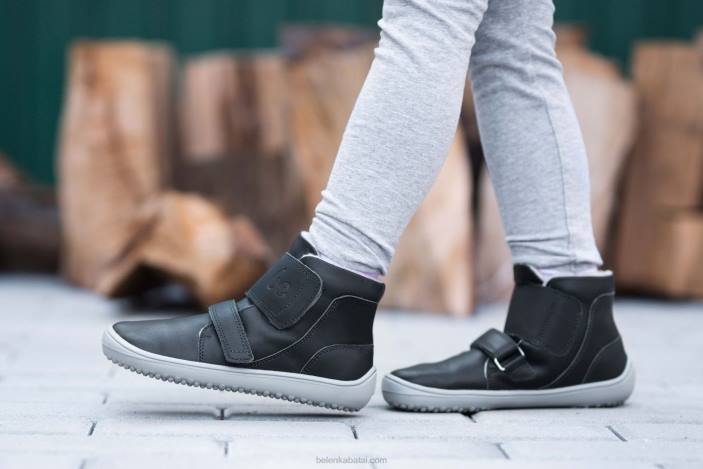 vaikų žieminė basoji pandaBe Lenka HZVH188 anglies juodas