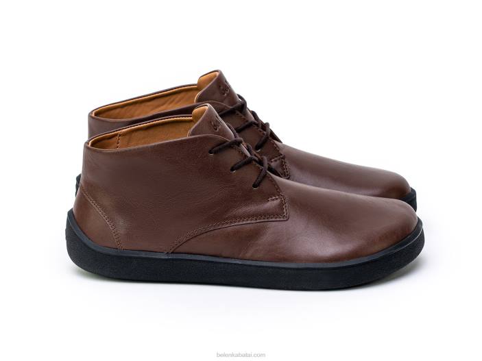 basi batai slysta vyrų Be Lenka HZVH71 tamsiai rudas