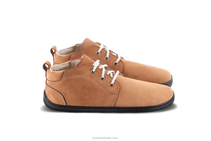 batai basomis kojomis – ikona vyrų Be Lenka HZVH67 konjako