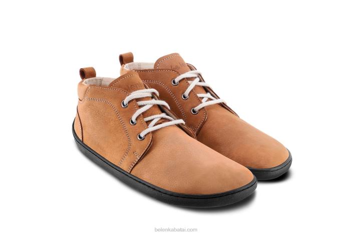 batai basomis kojomis – ikona vyrų Be Lenka HZVH67 konjako