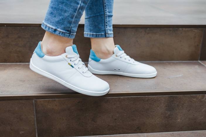 batai basomis kojomis – karališkieji vyrų Be Lenka HZVH6 balta/mėlyna