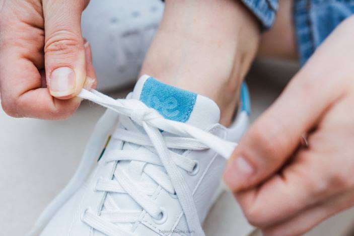 batai basomis kojomis – karališkieji vyrų Be Lenka HZVH6 balta/mėlyna