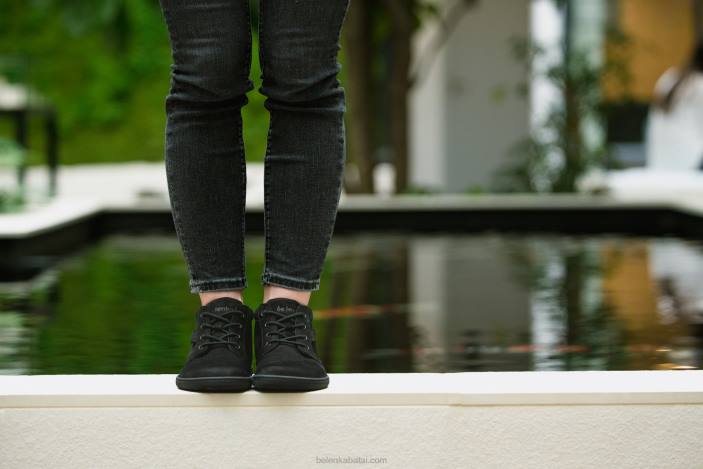 batai basomis kojomis – sinergija vyrų Be Lenka HZVH19 visas juodas