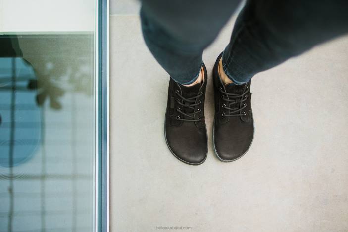 batai basomis kojomis – sinergija vyrų Be Lenka HZVH19 visas juodas