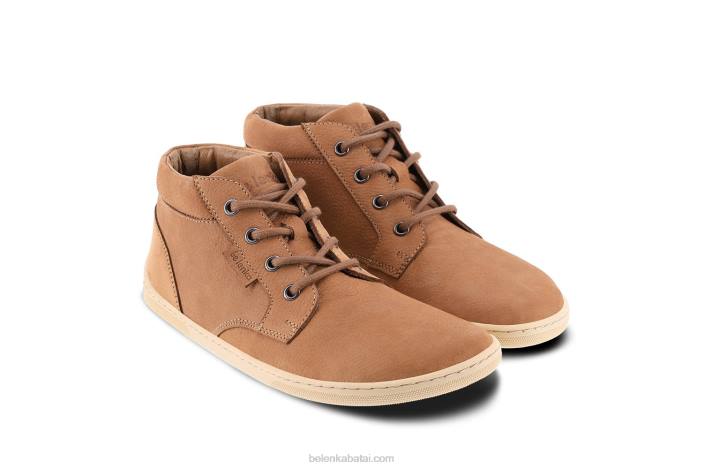 batai basomis kojomis – sinergija vyrų Be Lenka HZVH20 konjakas/smėlio spalvos