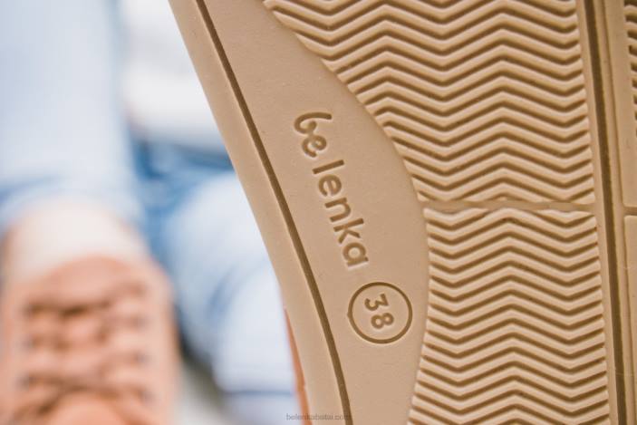 batai basomis kojomis – sinergija vyrų Be Lenka HZVH20 konjakas/smėlio spalvos