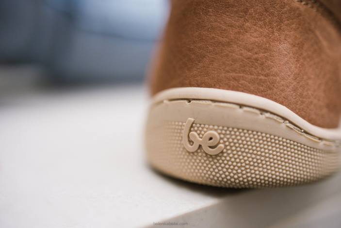 batai basomis kojomis – sinergija vyrų Be Lenka HZVH20 konjakas/smėlio spalvos