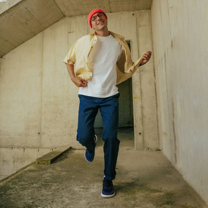 basi sportbačiai barebarics - atgaivinti vyrų Be Lenka HZVH81 mėlyna/balta