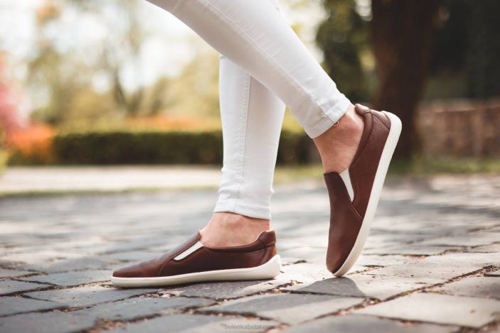 basi sportbačiai – lengvi vyrų Be Lenka HZVH65 tamsiai rudas