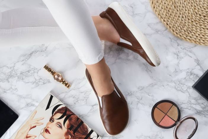 basi sportbačiai – lengvi vyrų Be Lenka HZVH65 tamsiai rudas