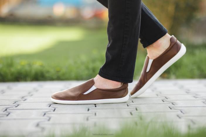 basi sportbačiai – lengvi vyrų Be Lenka HZVH65 tamsiai rudas