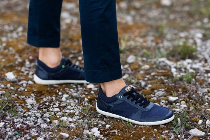 sportbačiai basomis kojomis – čempionas 2.0 – veganai vyrų Be Lenka HZVH12 tamsiai mėlyna