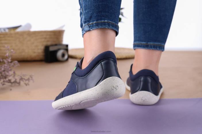 sportbačiai basomis kojomis – čempionas 2.0 – veganai vyrų Be Lenka HZVH12 tamsiai mėlyna