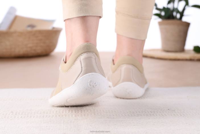 sportbačiai basomis kojomis – čempionas 2.0 – veganai vyrų Be Lenka HZVH14 smėlio spalvos