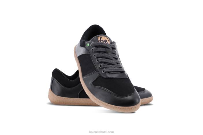 sportbačiai basomis kojomis – čempionas 2.0 – veganai vyrų Be Lenka HZVH16 juodas