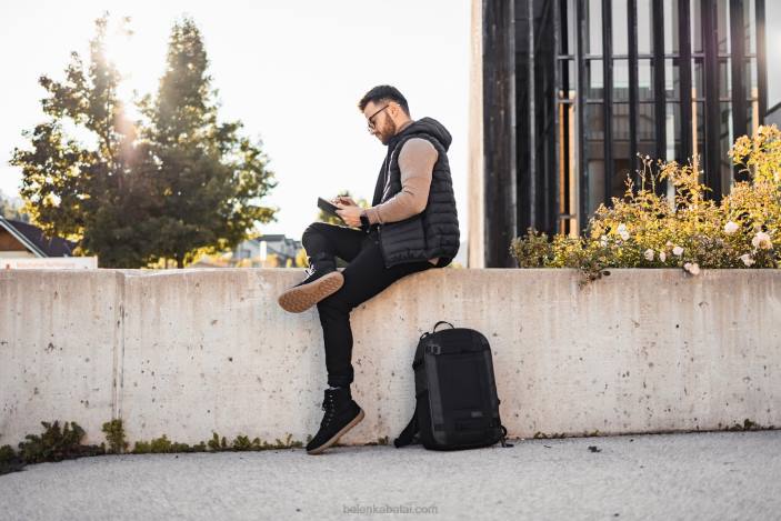 žieminiai batai basomis žieminėmis 2.0 neo vyrų Be Lenka HZVH53 matinė juoda